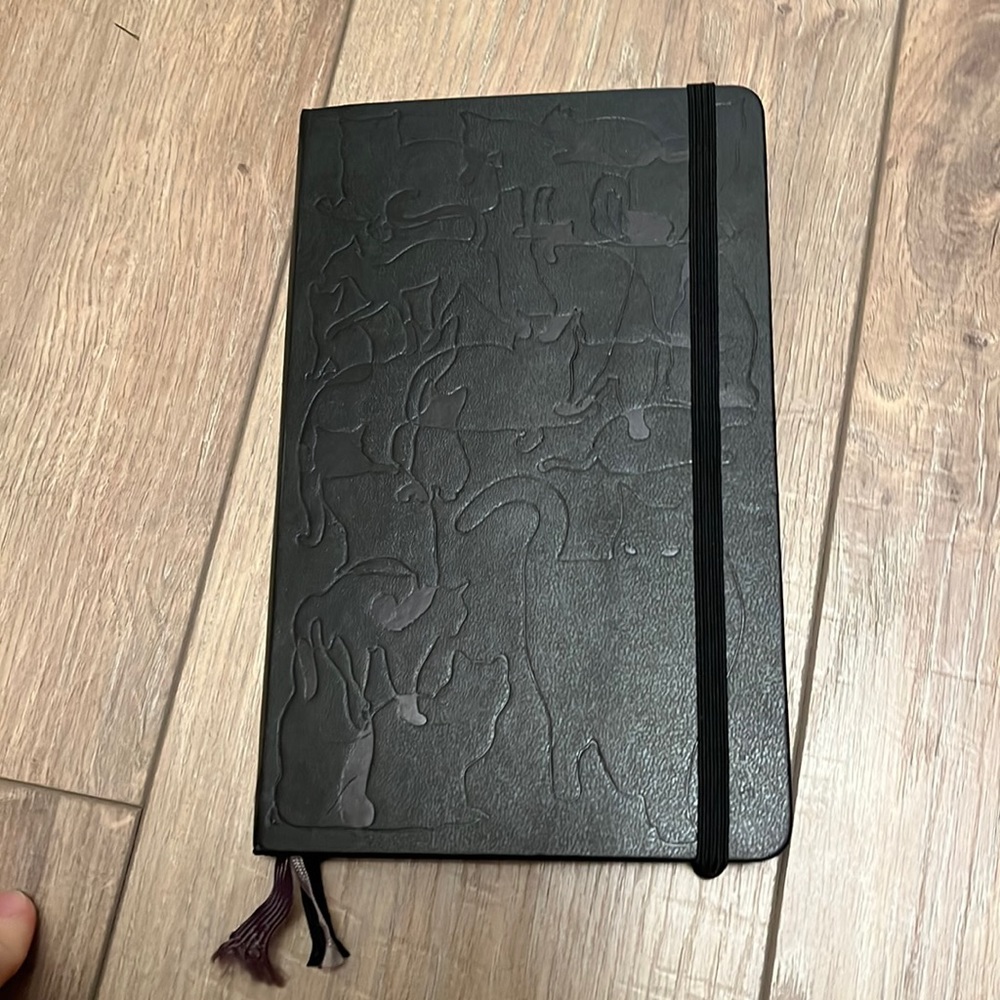 Moleskine cat journal